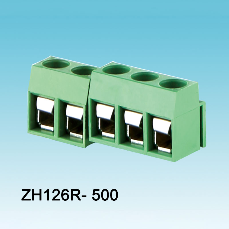 Green 126-500 Bread Board Vít PCB Terminal